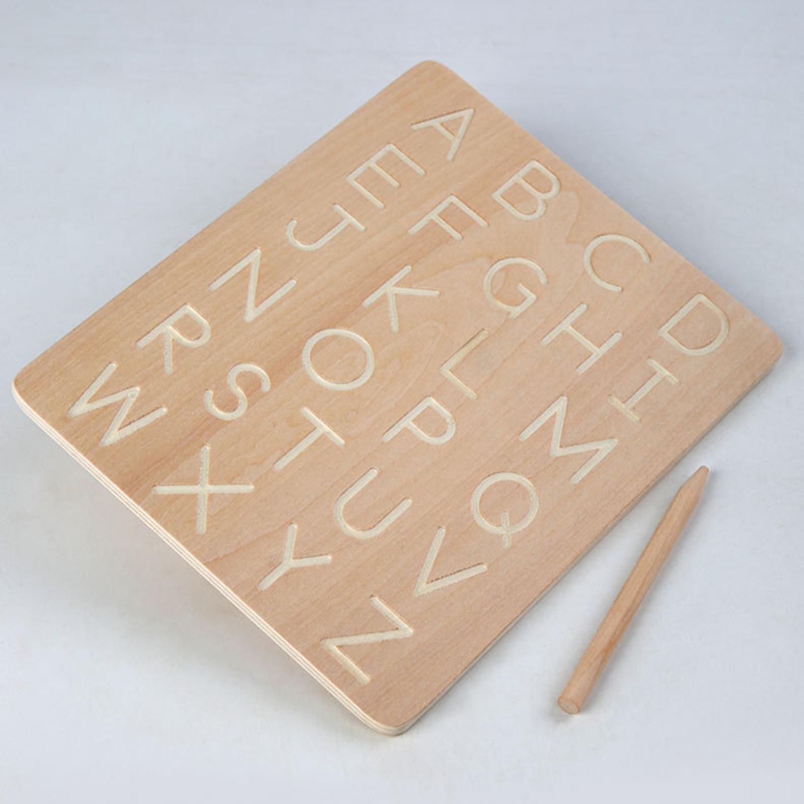 Montessori Tracing Board Learning Toy Preschool Writing Tools